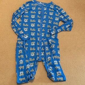 Boxercraft Blue UCLA Men's Footie Pajama